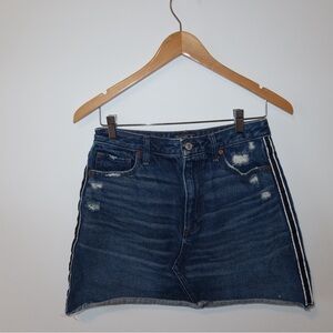 Abercrombie & Fitch Natural Rise Denim A-Line Skirt size 28 / 6